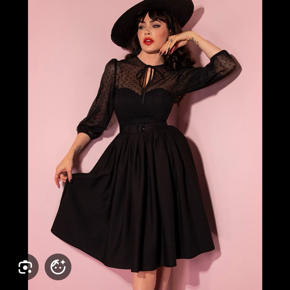 NWT Vixen Frenchie Swing Dress